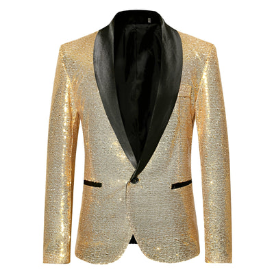 Jerome - Clásico, elegante blazer de lentejuelas para hombres