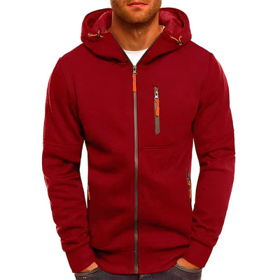 Lowell - Casual, elegante chaqueta con capucha para hombres