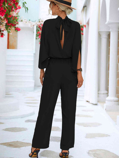 Wenzel - Mono con Cuello Alto y Detalle de Lazo Elegante