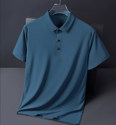 Malcom - Polo casual y transpirable para hombres