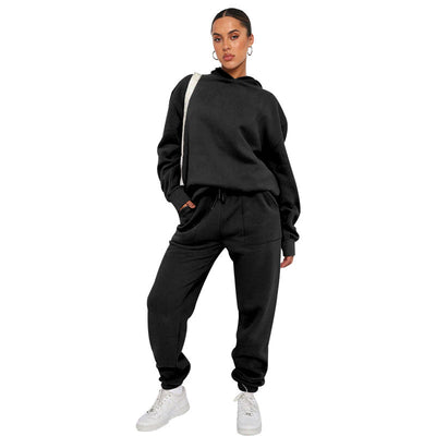 Minerva - Conjunto de chándal casual con capucha para mujeres