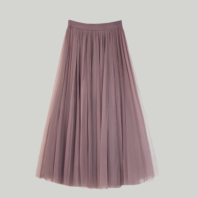 Ronnette - Falda elegante con cintura alta para mujeres