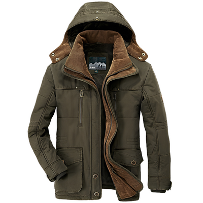 Romilly - Elegante grueso abrigo para hombres