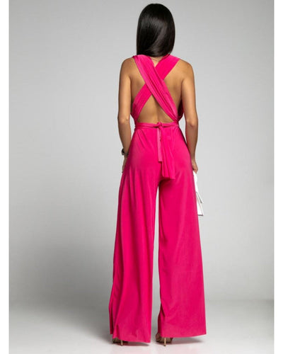 FlairFashion - Mono Sin Mangas Con Escote en V