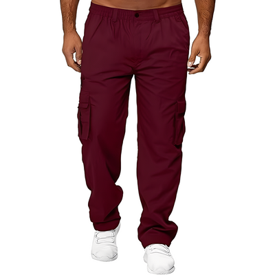 Randolf - Cómodo, relajado pantalón cargo para hombres