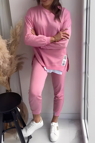 Kristine - Conjunto de sudadera y pantalones casual para mujeres