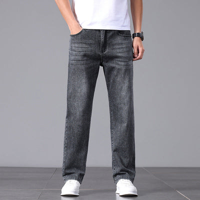 Allan - Pantalones Straight Casual para Hombres