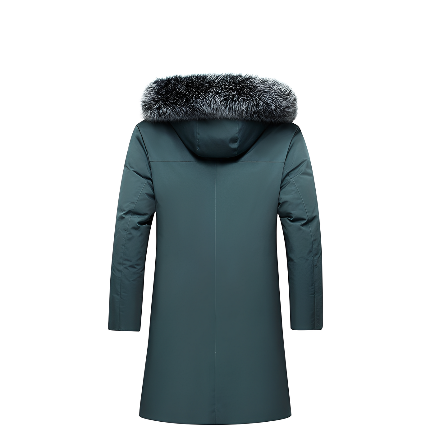 Crosby - Chaqueta de plumas con capucha de piel para hombres