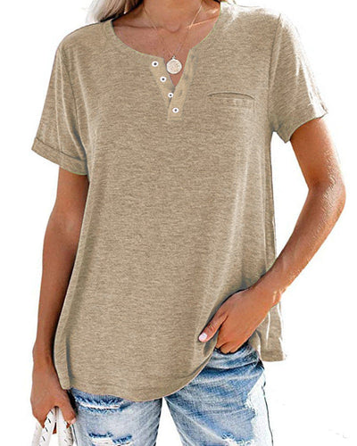 Élodie – Camisa de Mujer de Manga Corta
