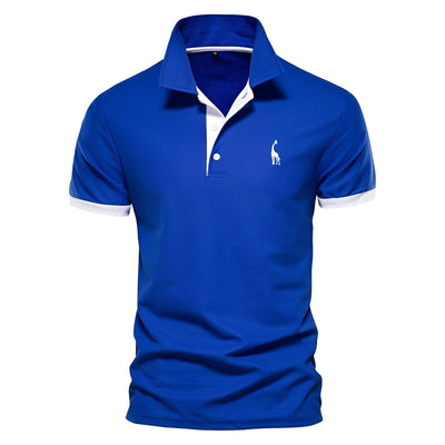 Victor - Camiseta Polo de Manga Corta Casual para Hombres