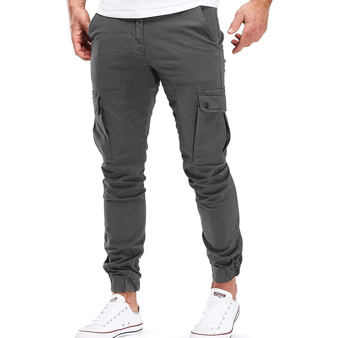 Ashton - Pantalones cargo casuales y funcionales para hombres