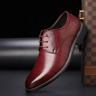 Beckham - Zapatos de cordones formales en estilo brogue para hombres
