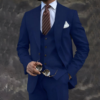 Elwyn - Traje casual y formal de tres piezas para hombres