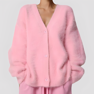 Lavena - Suéter Oversize de Cachemir Suave para Mujeres