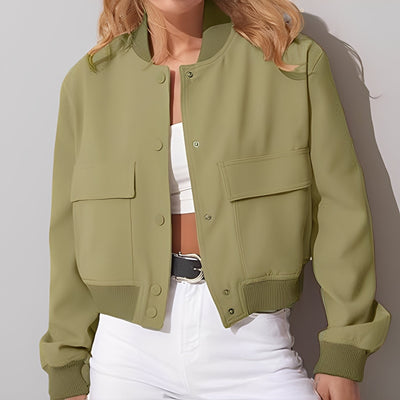 Marva - Casual, chaqueta suelta con grandes bolsillos para mujer