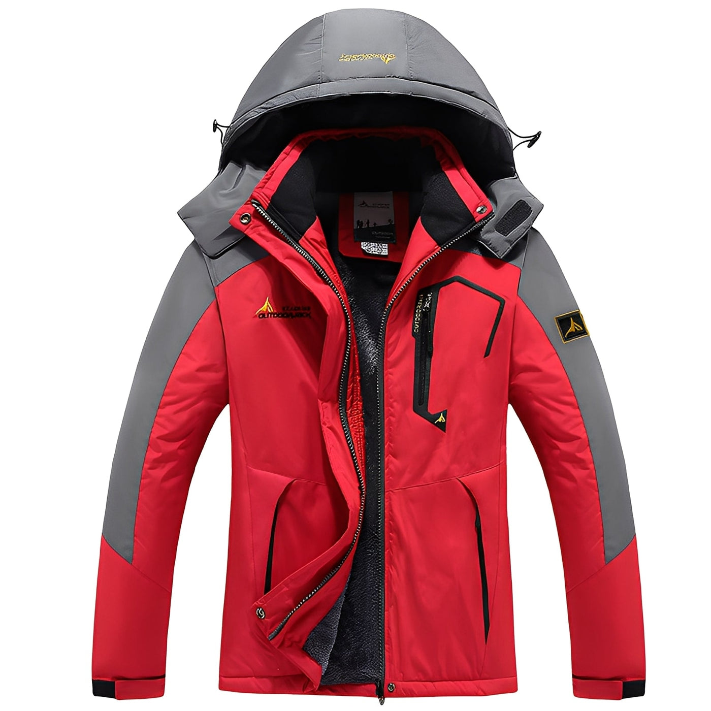Heather - Elegante, con forro de felpa chaqueta de invierno para mujer