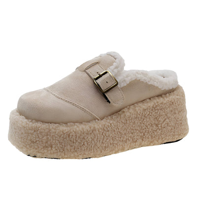 Gabriella - Zapatos casuales con forro de lana para mujer