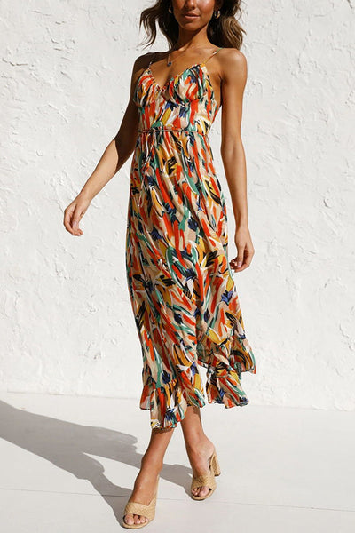 Caridad – Vestido Midi Colorido