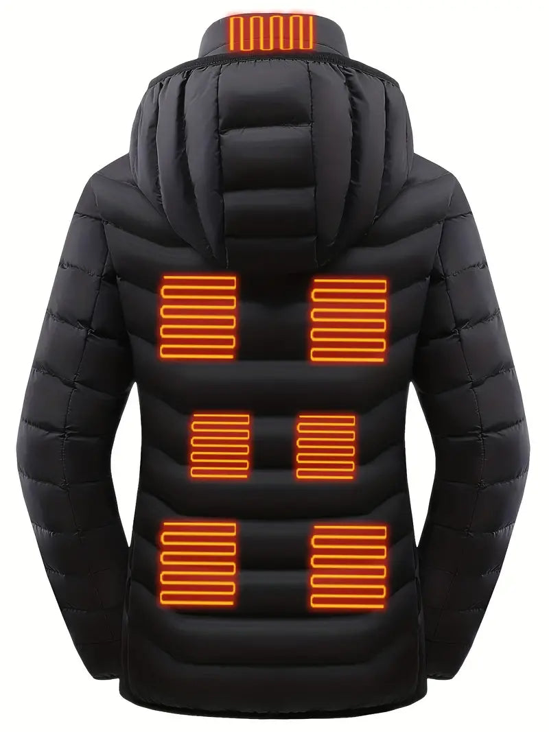 Davena - Casual chaqueta térmica calefactable para mujeres