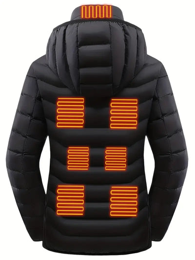 Davena - Casual chaqueta térmica calefactable para mujeres