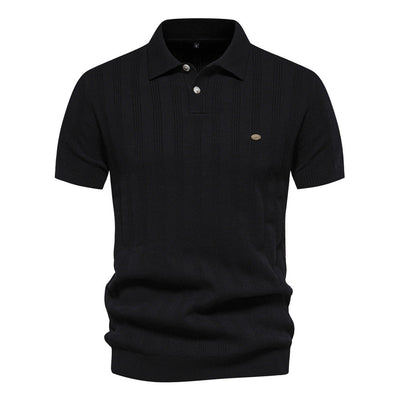 Bruce - Camiseta polo casual con mangas cortas para hombres