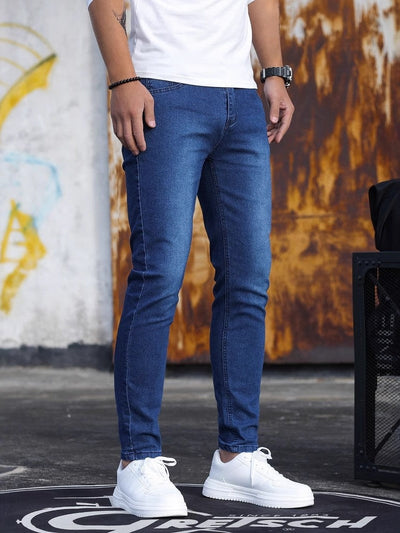Linford - Clásico Stretch-Skinny-Jeans para Hombres