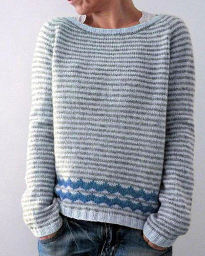 Emma - Suéter Retro Casual Moda Mujer