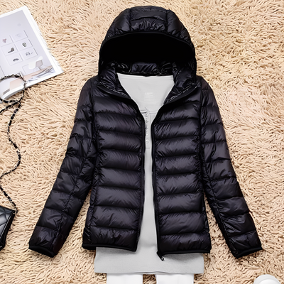 Lyndsay - Casual, estrecha chaqueta de plumas para mujer