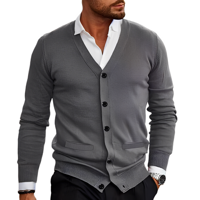 Bradley - Casual, sencillo cardigan para hombres