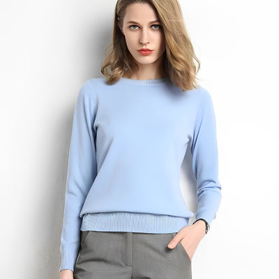 Carmella - Cómodo, suave suéter de punto para mujeres