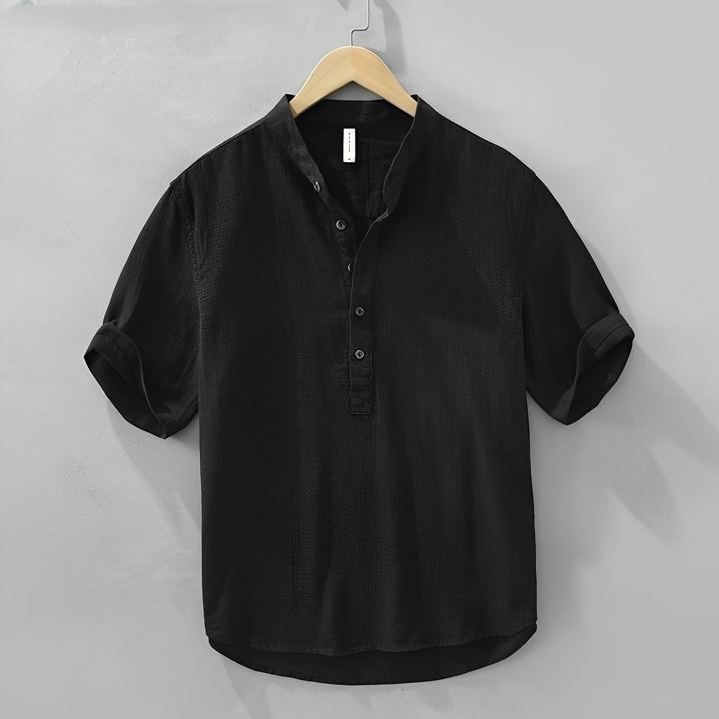 Harvie - Cómoda camisa de verano de lino para hombres