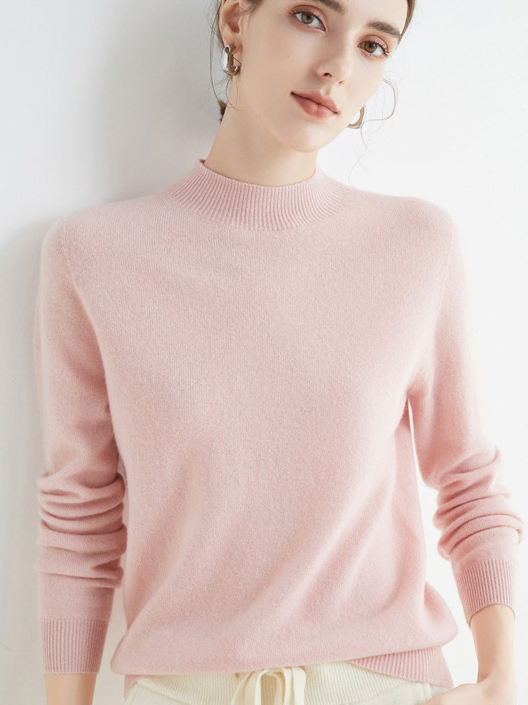 Rhoda - Sencillo suéter de cashmere para mujeres