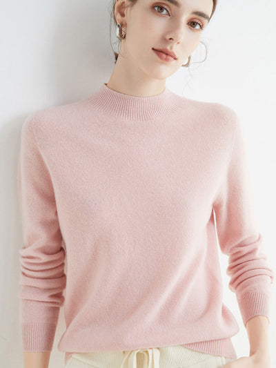 Rhoda - Sencillo suéter de cashmere para mujeres