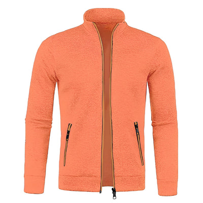 Clive - Chaqueta elegante con bolsillos con cremallera para hombres