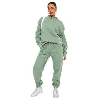 Minerva - Conjunto de chándal casual con capucha para mujeres