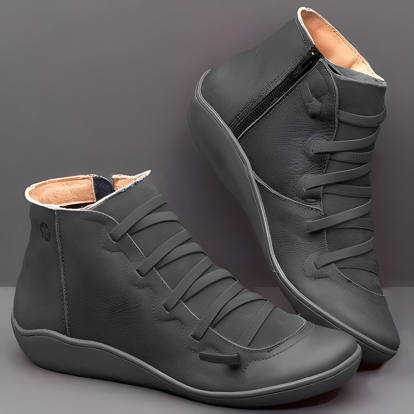 Emma - Cómodos Zapatos Casuales de Cuero para Mujeres