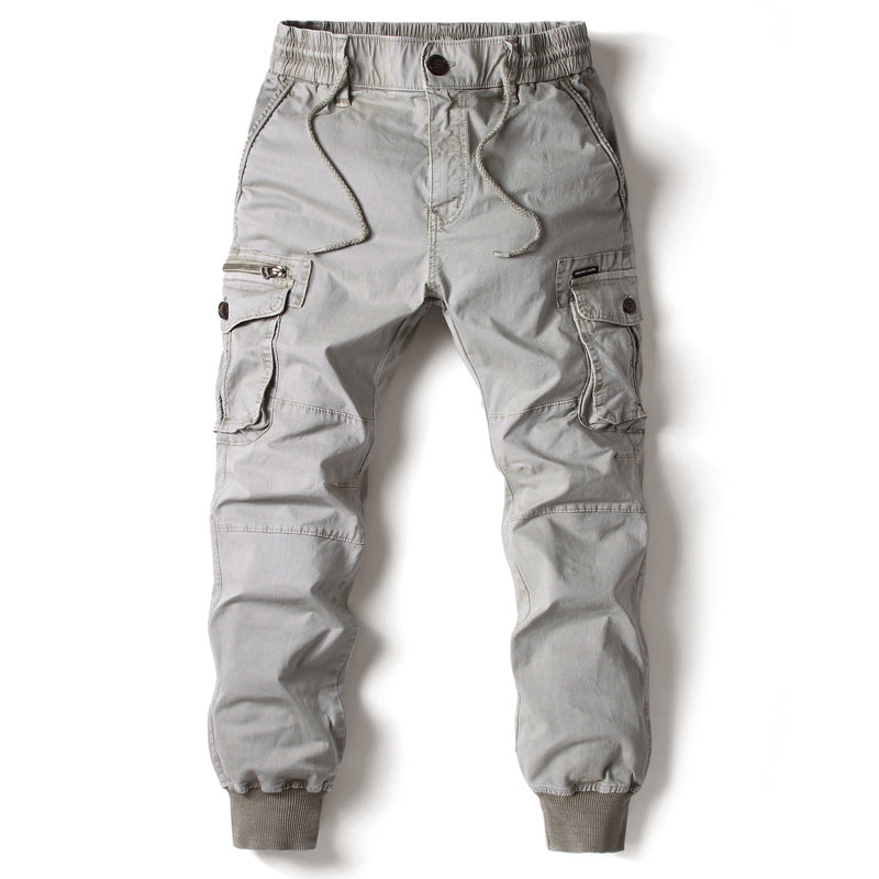Trevor - Pantalón cargo casual con varios bolsillos para hombres