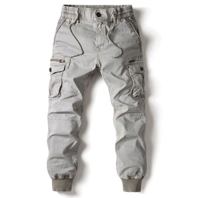 Trevor - Pantalón cargo casual con varios bolsillos para hombres