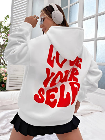 Marian - Moderna sudadera con diseño de declaración para mujeres