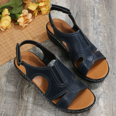 Duana - Sandalias casuales con tacón hueco para mujer