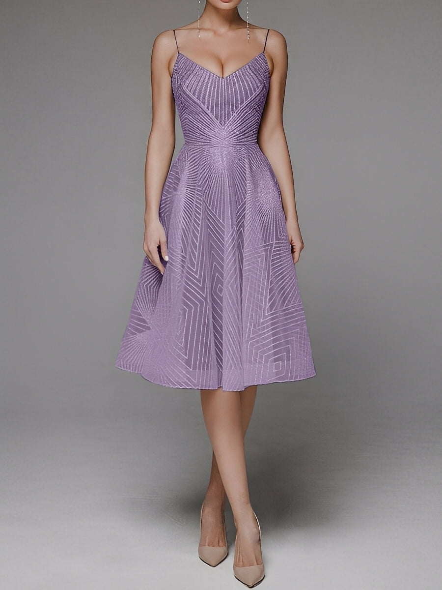 Anabelle - Elegante vestido sin mangas con tirantes para mujeres