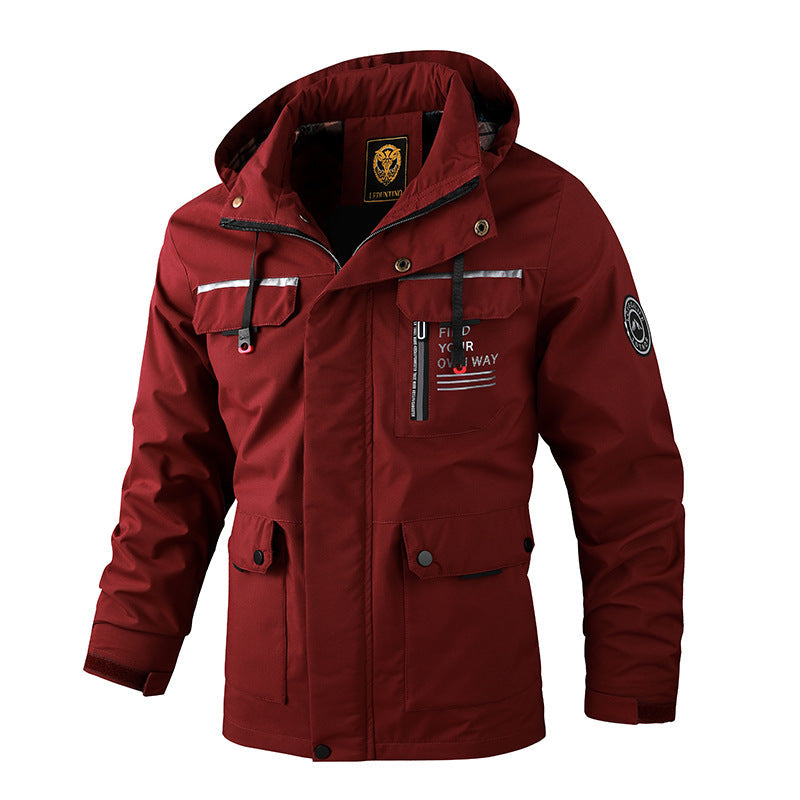 Millard - Moderna impermeable Cargo-Jacke para hombres