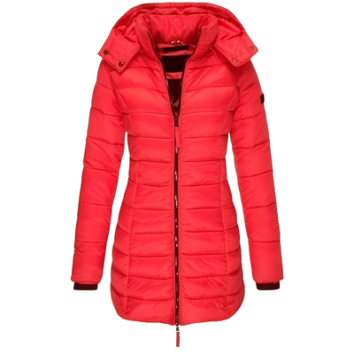 Jazmine - Elegante, cálido, acolchado abrigo para mujeres