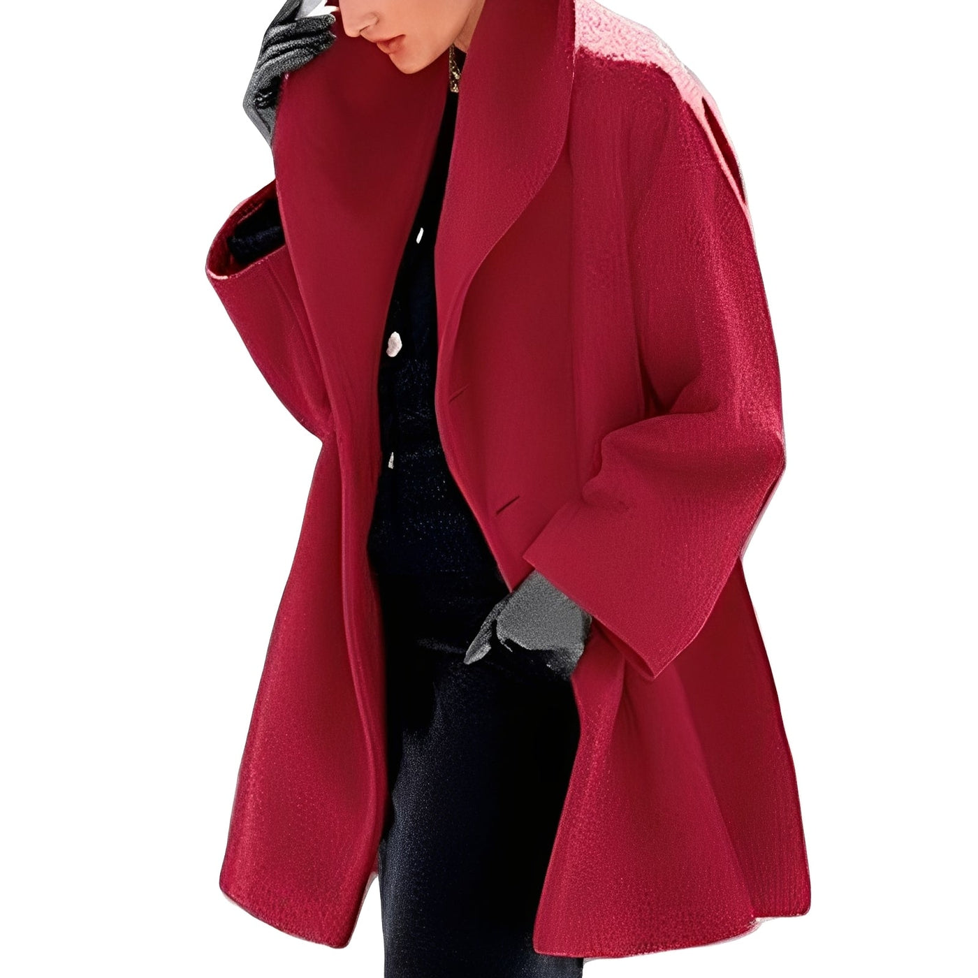 Xaviera - Elegante suéter tejido holgadamente para mujeres