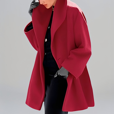Natalia - Moderna chaqueta de lana holgada para mujeres