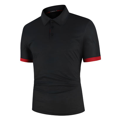Lloyd - Camiseta Polo de Manga Corta Casual para Hombres