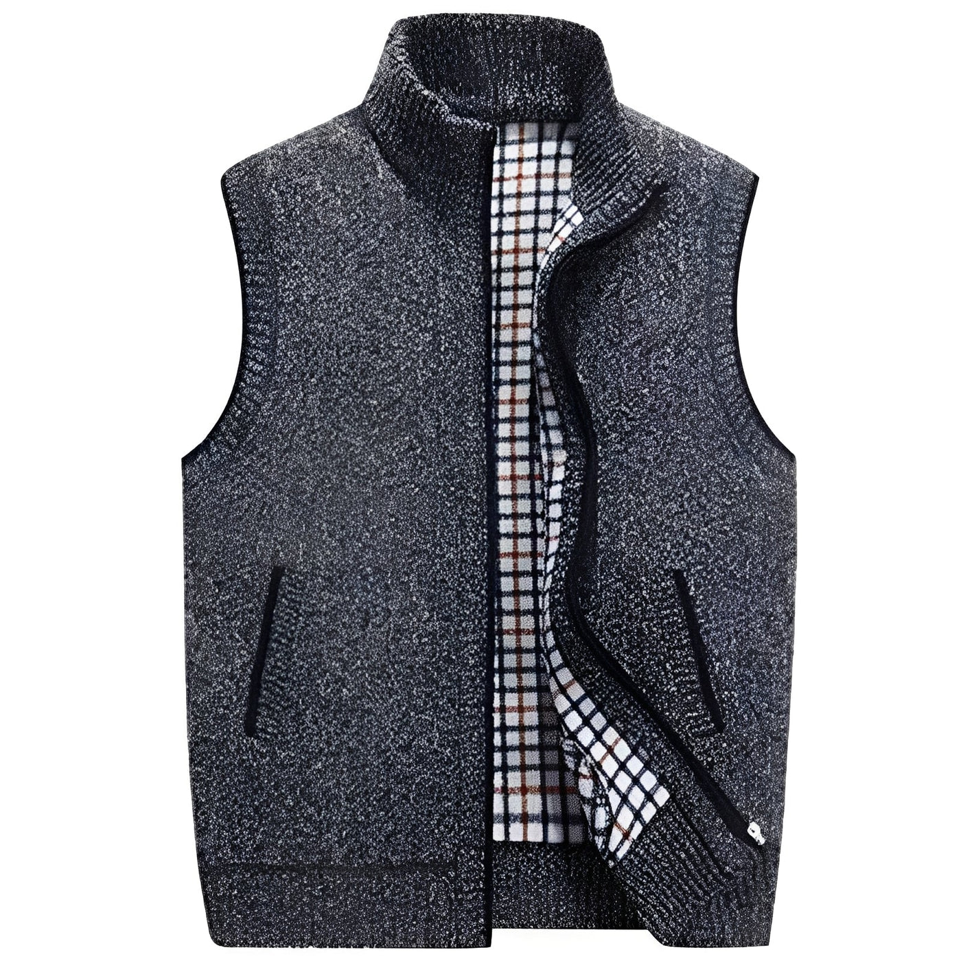 Samson - Chaqueta casual con forro de polar para hombres