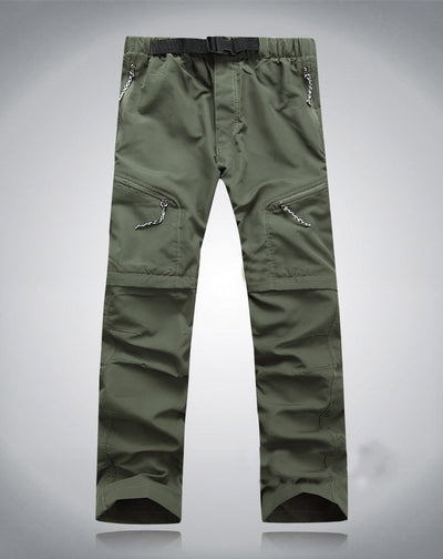 Derryl - Pantalón funcional elástico Zip-Off para hombres