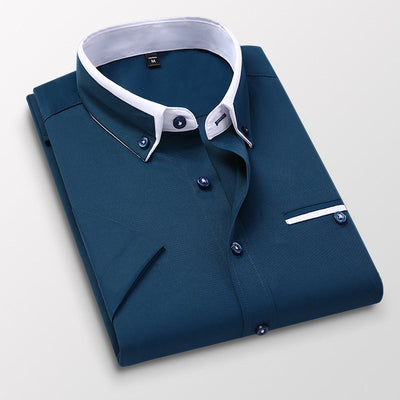 Gladwyn - Camisa Ajustada Casual para Hombres