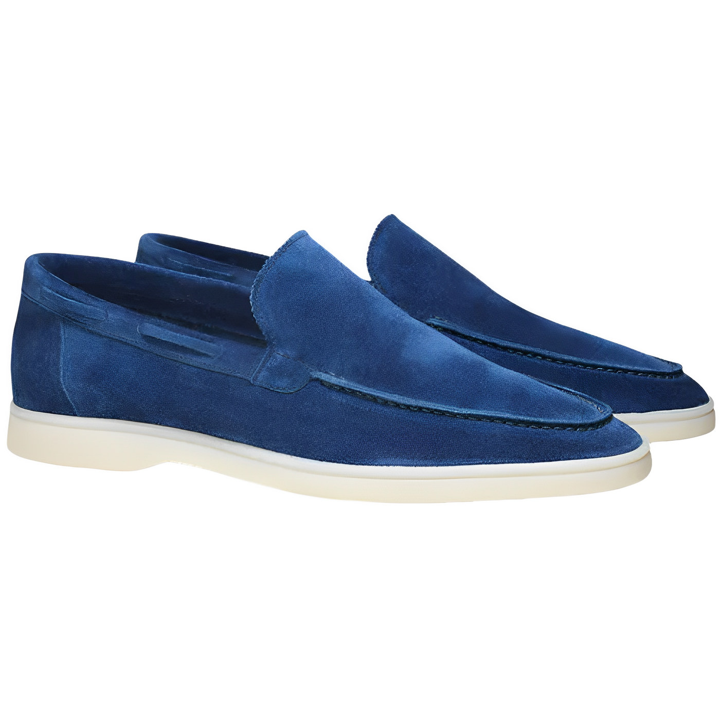 Lewin - Zapatos Casuales Retro de Gamuza para Hombres
